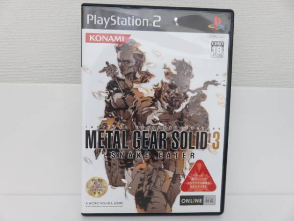 PS2 METAL GEAR SOLID 3 SNAKE EATER ★10399U_画像1