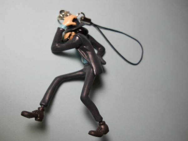  strap for mobile phone Jigen Daisuke hand head Lupin III figure mascot accessory 