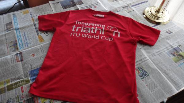  Korea Tongyeong ITU Triathlon World Cup T-shirt 
