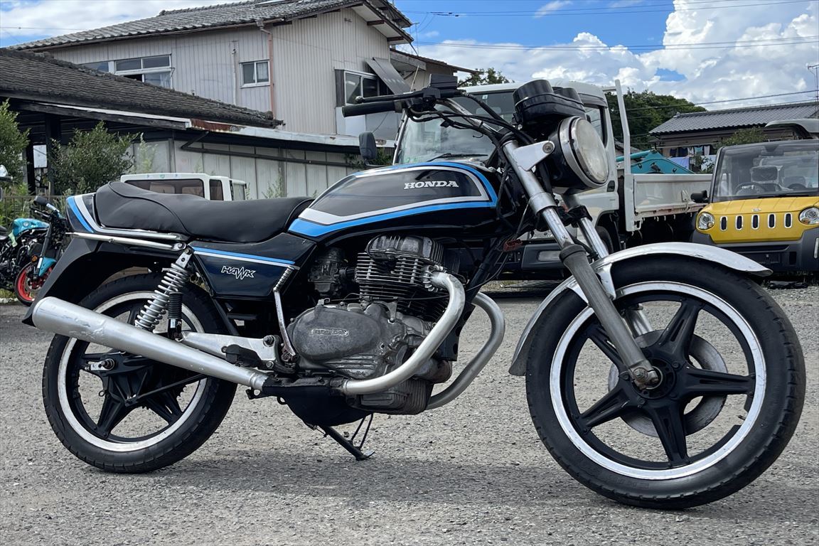 CB250T ホーク 1円スタート 輸入新規 CB250T ノーマル キャブ車