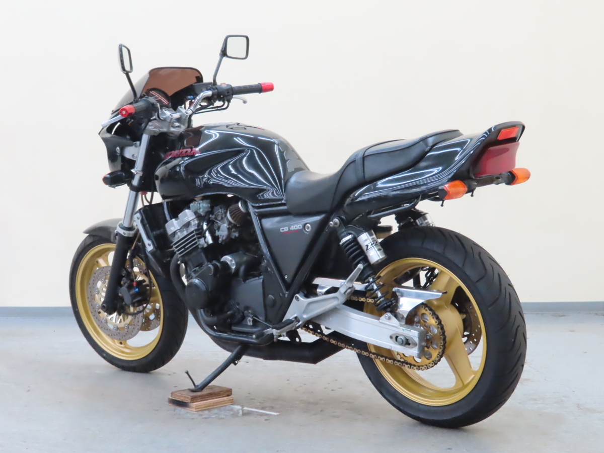 ホンダ CB400SF 【動画有】ローン可 車検残有 令和6年6月迄 NC31 スーフォア SUPER FOUR カスタム車 400cc HONDA 売り切り_画像6