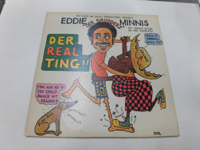 輸入盤LP EDDIE MINNIS/DER REA TING !!の画像1