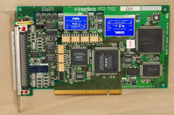 インターフェイス PCI-7102 モータコントローラ