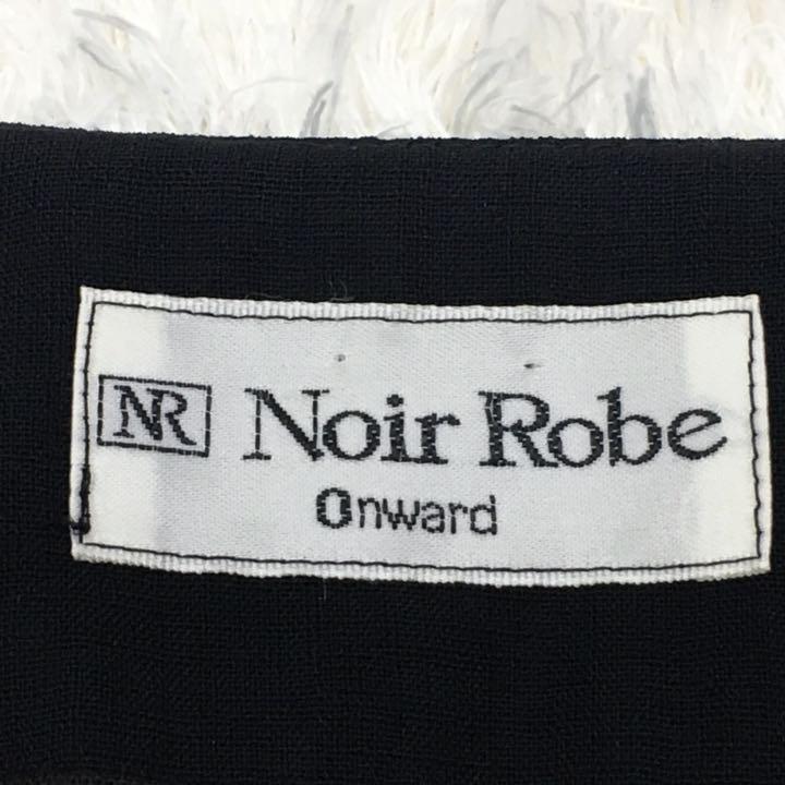 NR Noir Robe ONWARD ノワールローブ ワンピース ブラックフォーマル レディース サイズ9号 黒 オンワード樫山_画像6