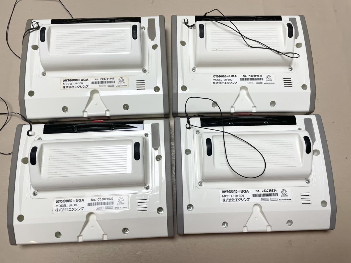 No.38 JOYSOUND JR300(4個) キョクナビ ジョイサウンド 動作確認済