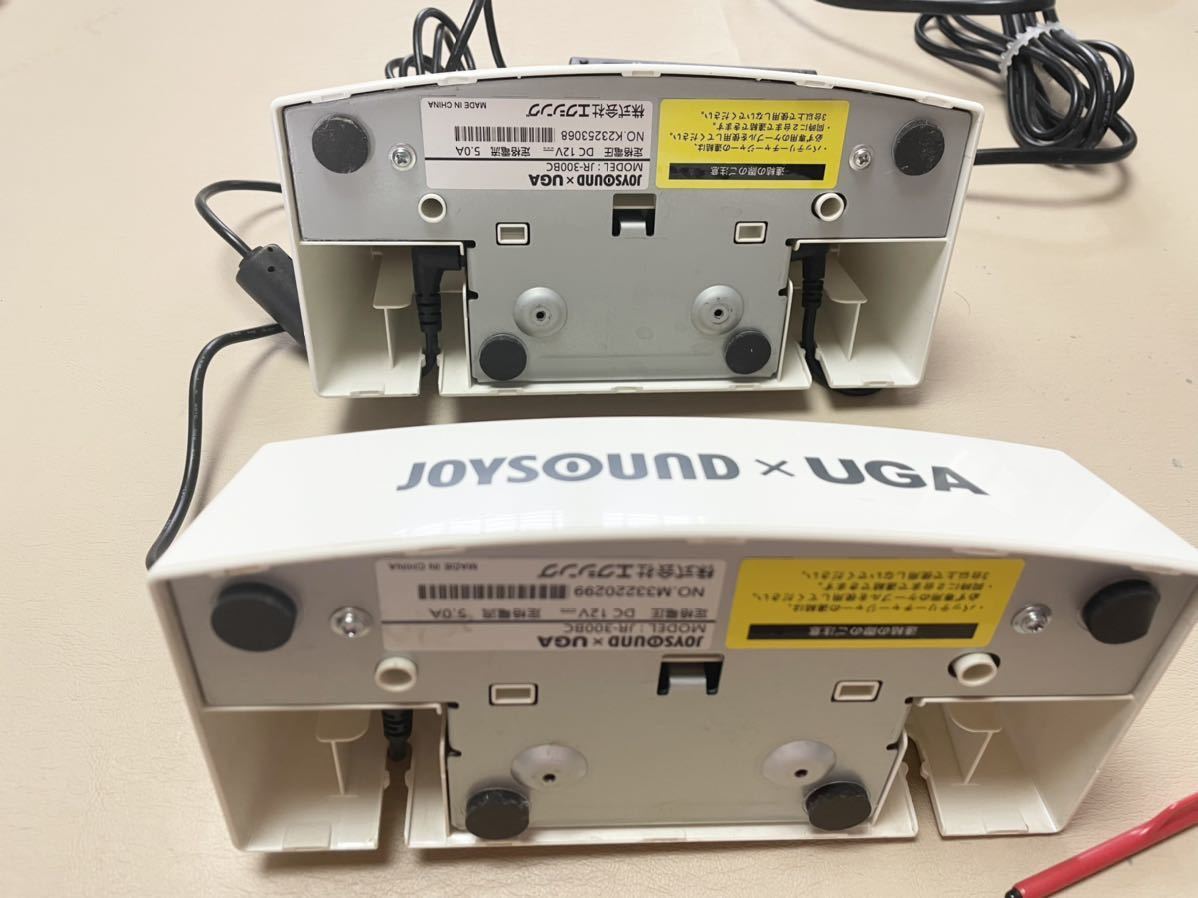 No 68 JOYSOUND JR300 充電器付(2個セット) キョクナビ ジョイ No 68 JOYSOUND JR300 充電器付(2個セット) キョクナビ ジョイ