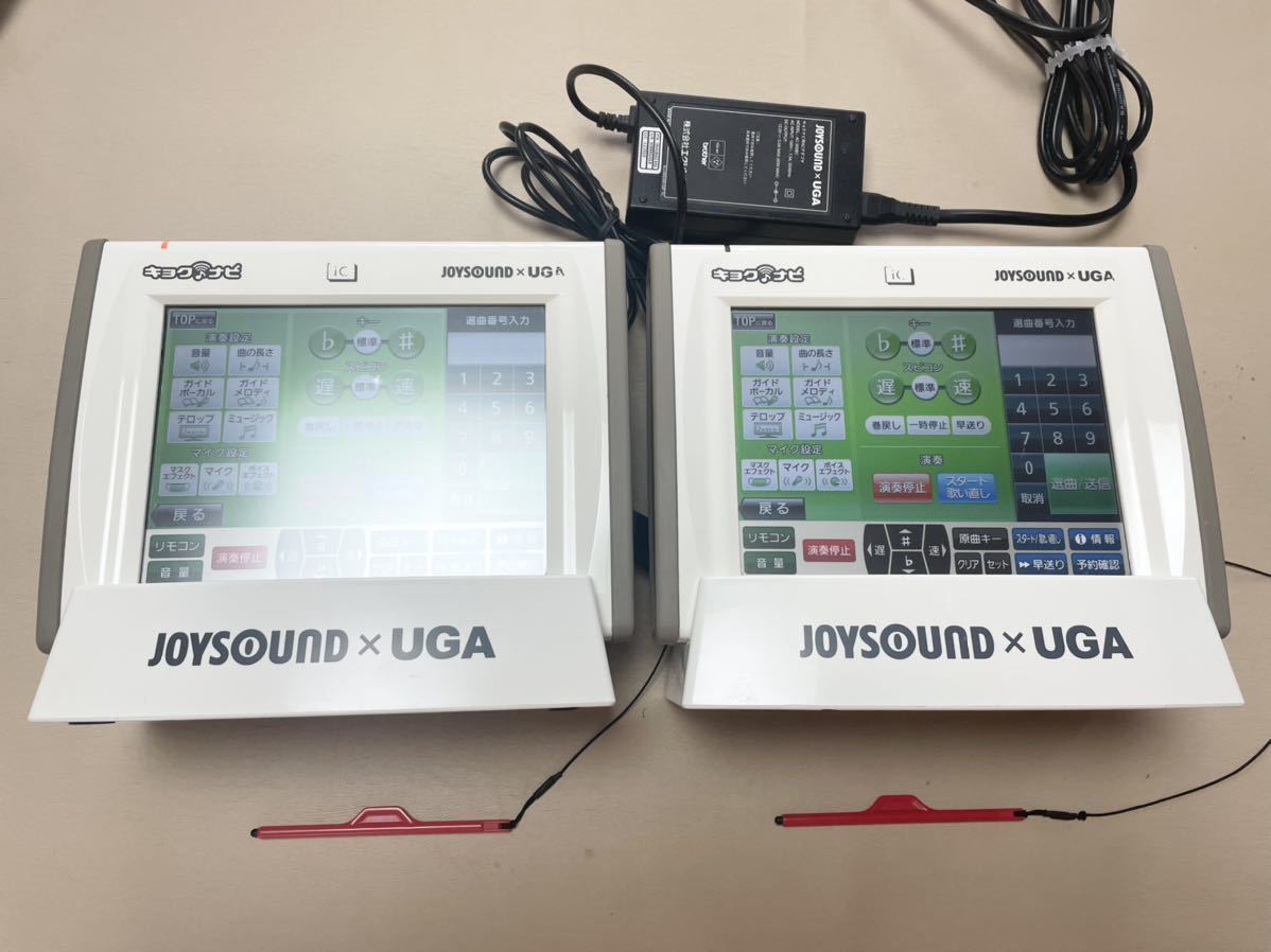 No 68 JOYSOUND JR300 充電器付(2個セット) キョクナビ ジョイ No 68 JOYSOUND JR300 充電器付(2個セット) キョクナビ ジョイ