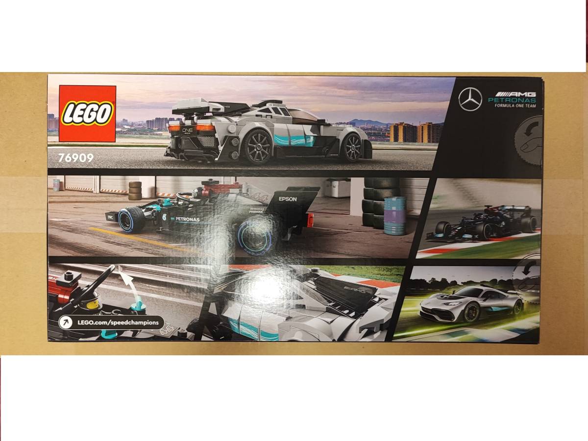 【送料込み」LEGO 76909 メルセデスAMG F1 W12 E Performance & メルセデスAMG Project One