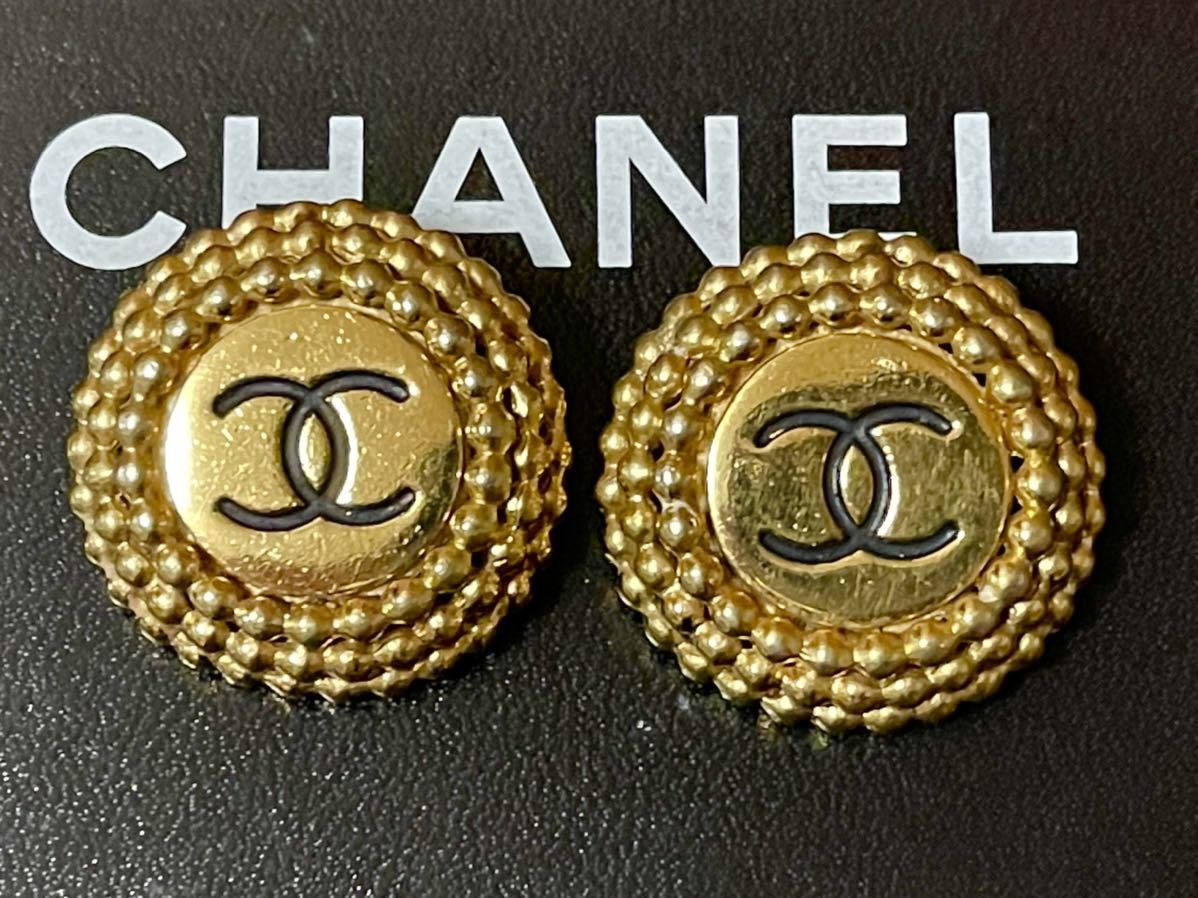 激レア！正規品 超美品 シャネル CHANEL デカココマーク 大振り