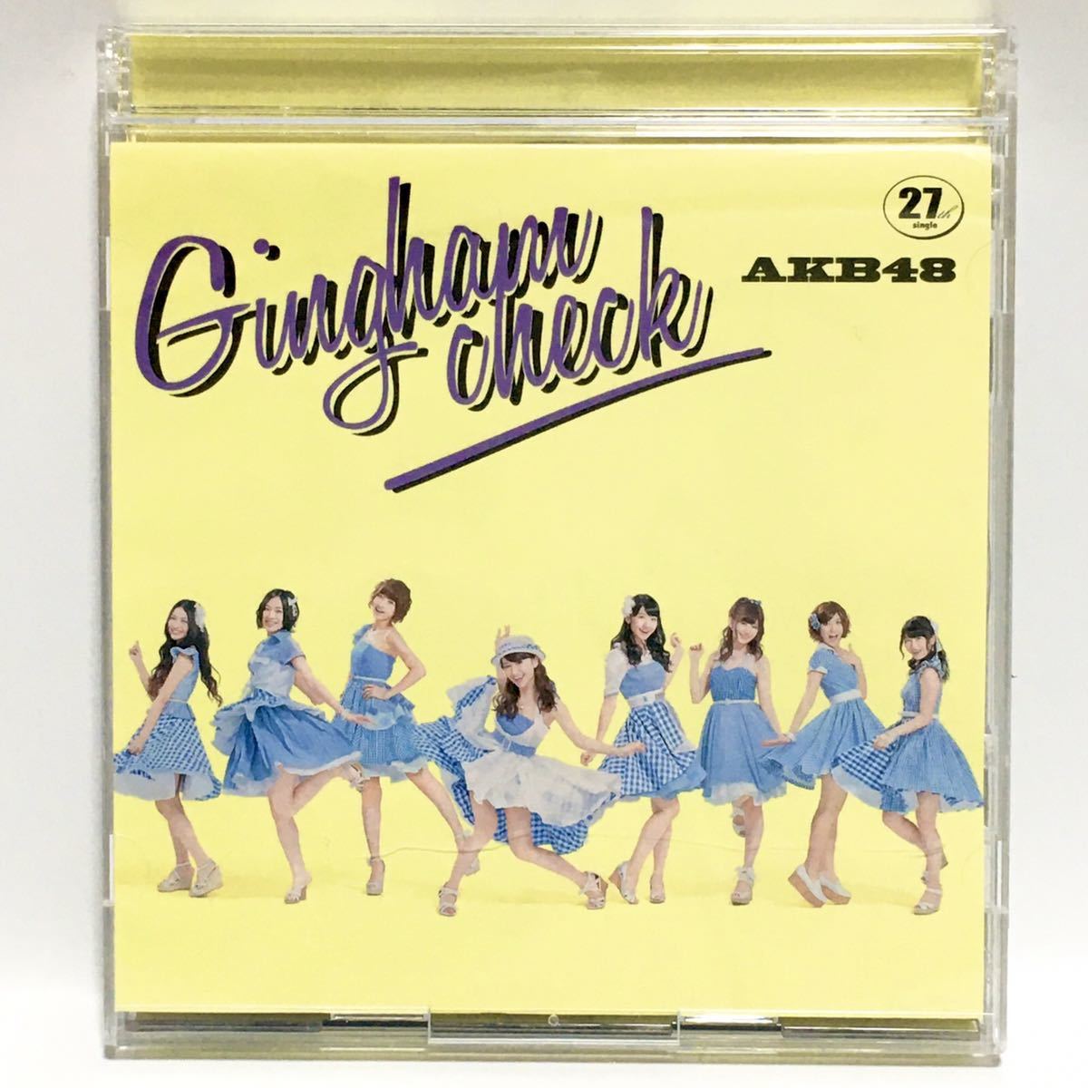 AKB48 “Gingham Check” ギンガムチェック　special package for A TYPE CD+DVD_画像3