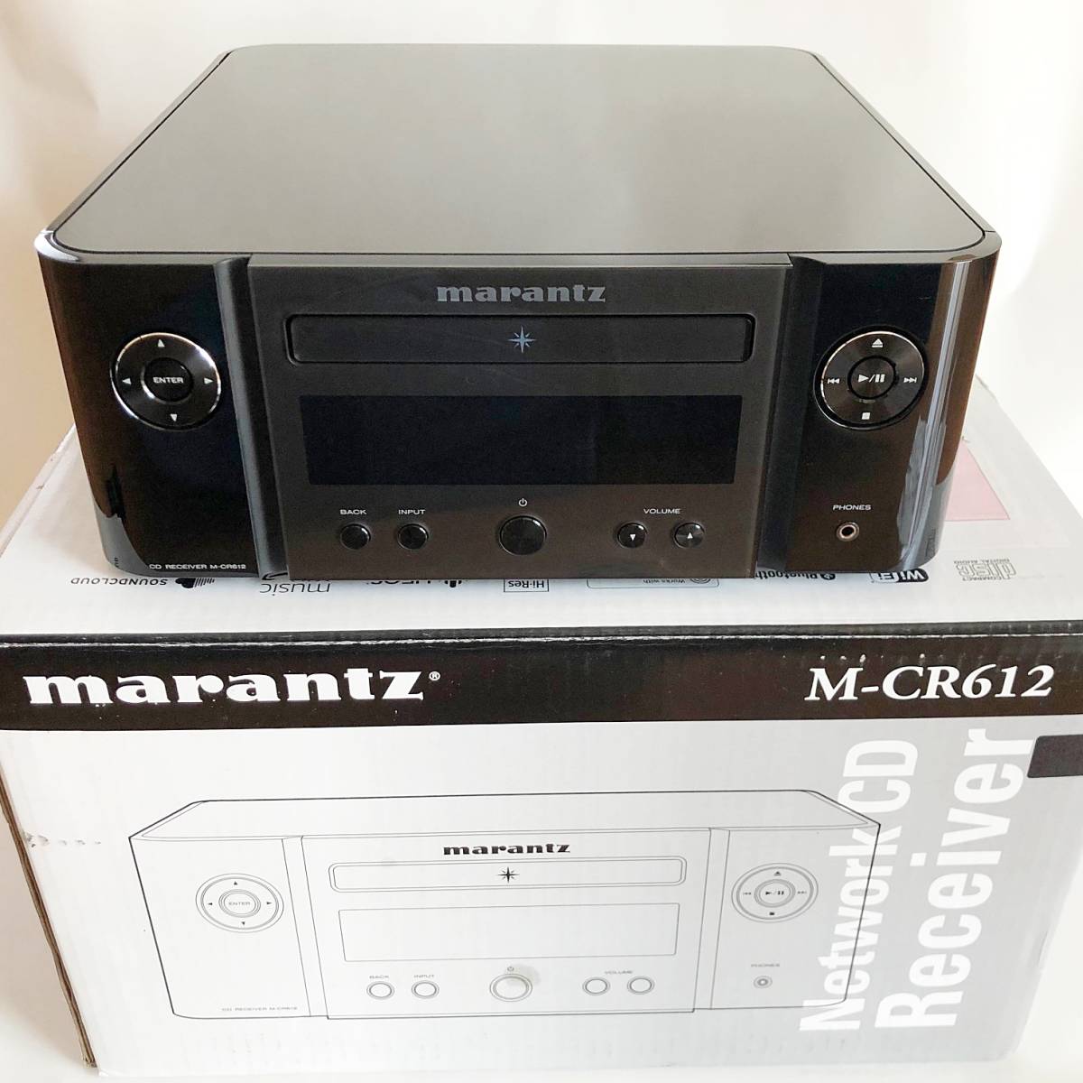 コントロー 色：ブラック マランツ Marantz M-CR612 CDレシーバー 