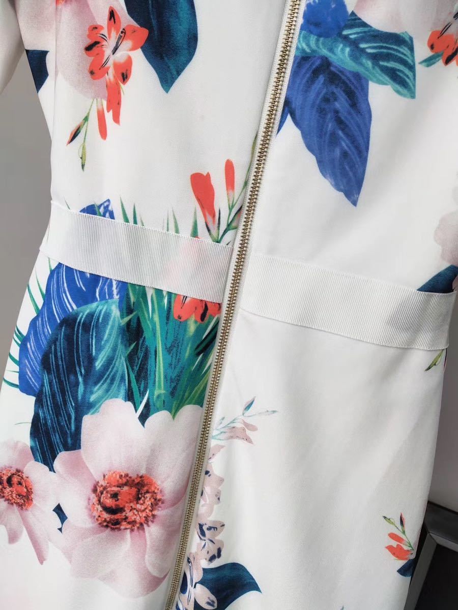 人気作 Ted Baker 白花柄ワンピース 新品 101 holdmeback.com