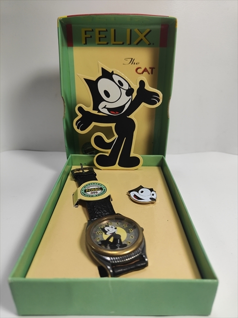 販売する店舗 限定 1994年 FELIX THE CAT FOSSIL シリーズⅠ 時計