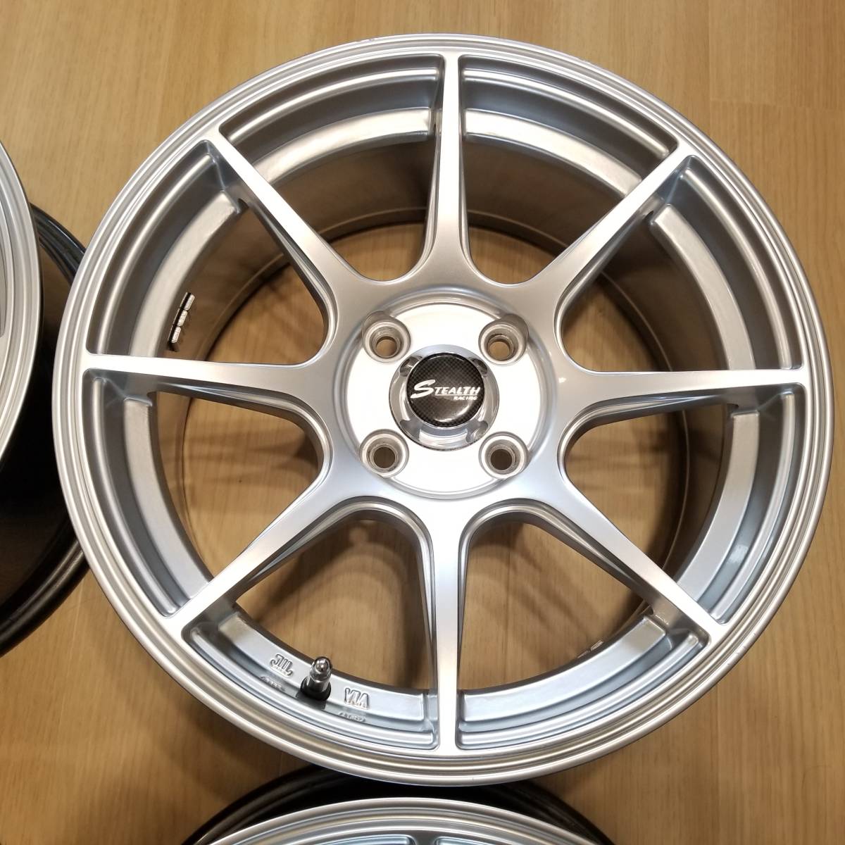 ステルスレーシング SPEC1 15インチ 7J +30 100 4H 逆ゾリ ヘラフラ USDM JDM ディープコンケイプ 軽自動車流用 シビック  ロードスター 等