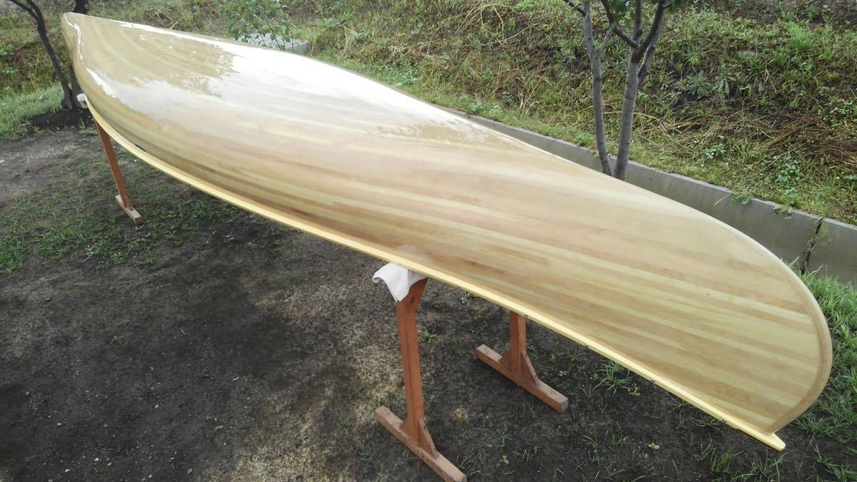 swimmy canoe craft製ハンドメイドカナディアンカヌー ウッドカヌー