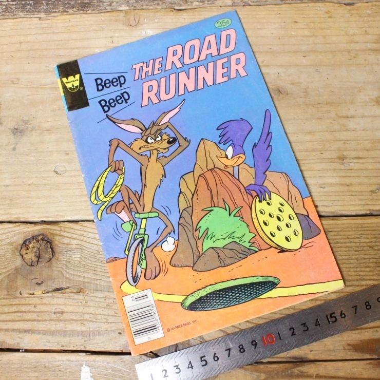 70s ロードランナー コミック Beep Beep THE ROAD RUNNER comics No.77 1979年 アメコミ コヨーテ ワーナー_画像1