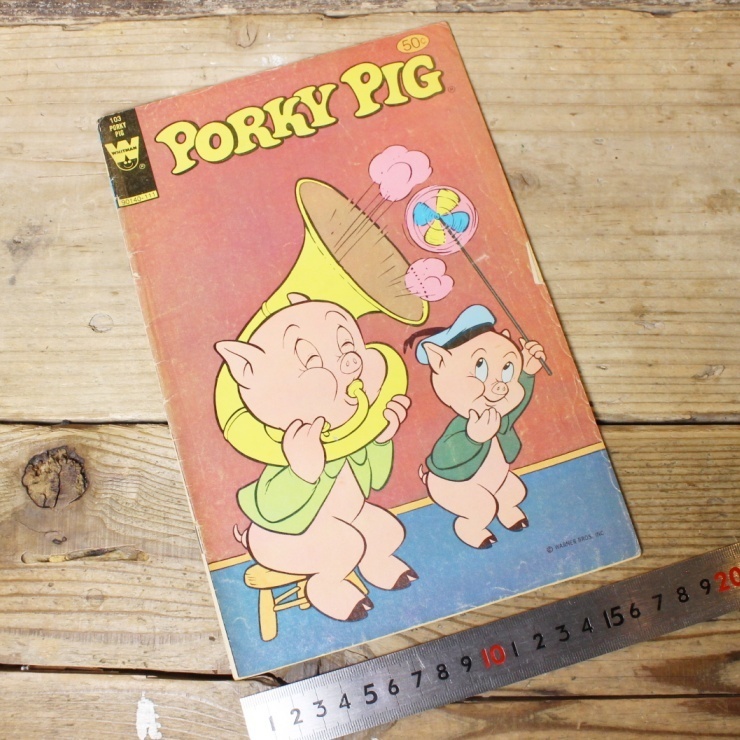 80s ... ключ ...  сумка ... ... PORKY PIG and BUGS BUNNY comics No.103 ... ...