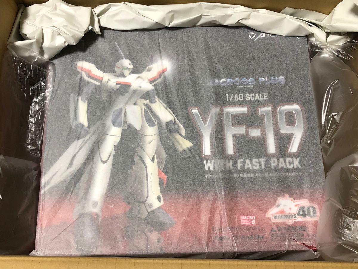 1/60 完全変形 YF-19 with ファストパック アルカディア マクロス