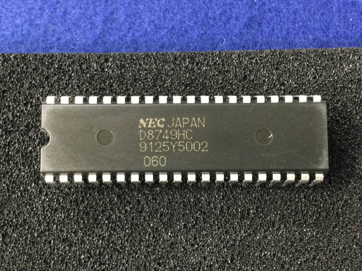 UPD8749HC-060【即決即送】NEC 8-Bit シングルチップ HMOS マイコン [AZT7-25-22/291985M] NEC 8-Bit Microcomputer D8749HC １個_画像2
