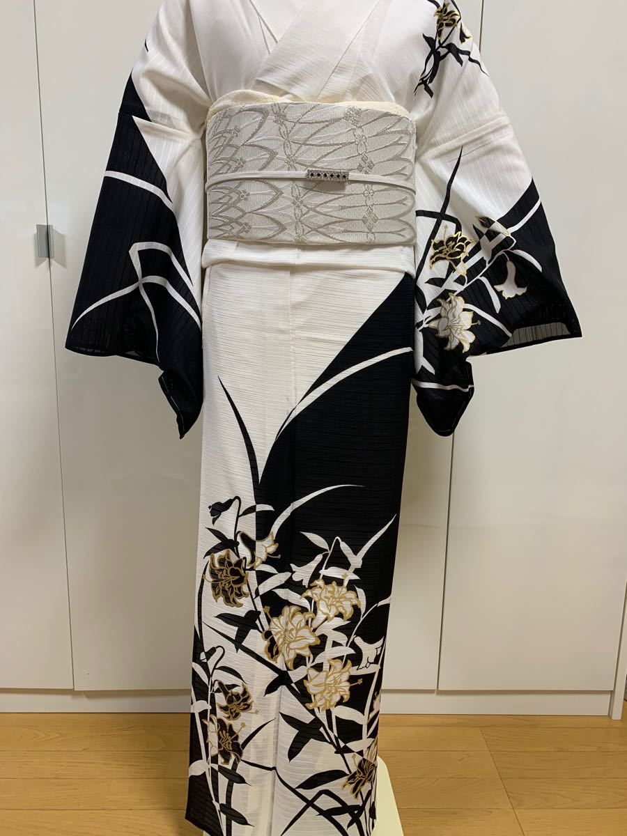 訪問着 着物 絽 夏物 盛夏 7月8月 お着物 きもの 訪問着お仕立て上がり
