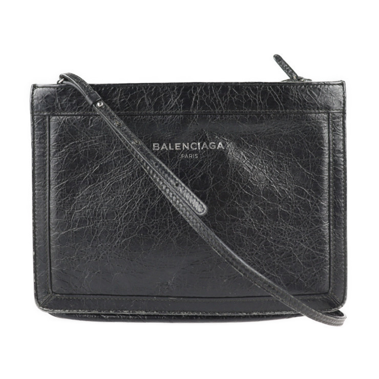 BALENCIAGA バレンシアガ ネイビーポシェット 339937 ショルダーバッグ