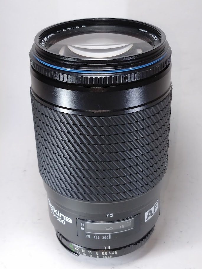 ★外観コレクション級美品/動作確認済★ Tokina トキナー AF 75-300mm f4.5-5.6（for Nikon ） 外観状態の素晴らしいレンズ！#1133_画像2