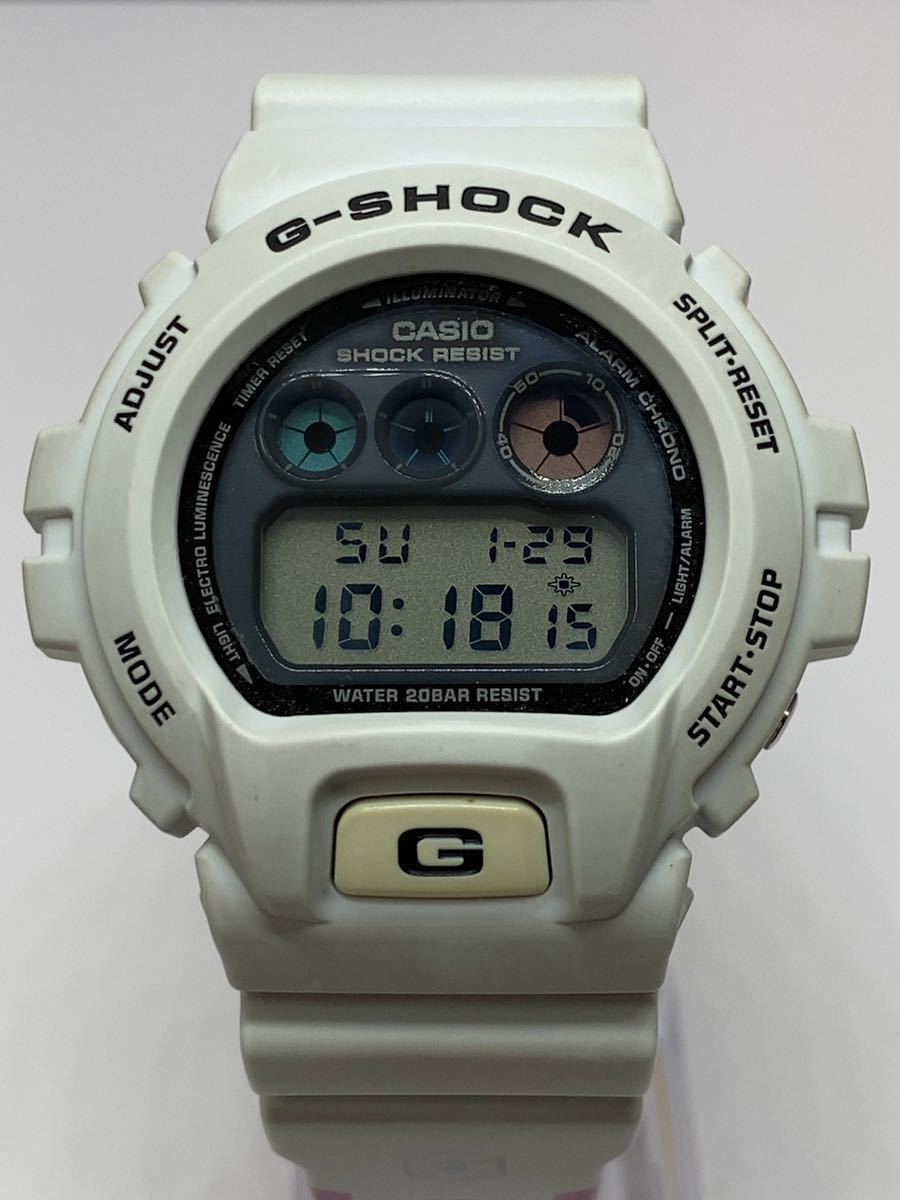 【稼働品】CASIO カシオ　G-SHOCK DW-6900FS ホワイト _画像1