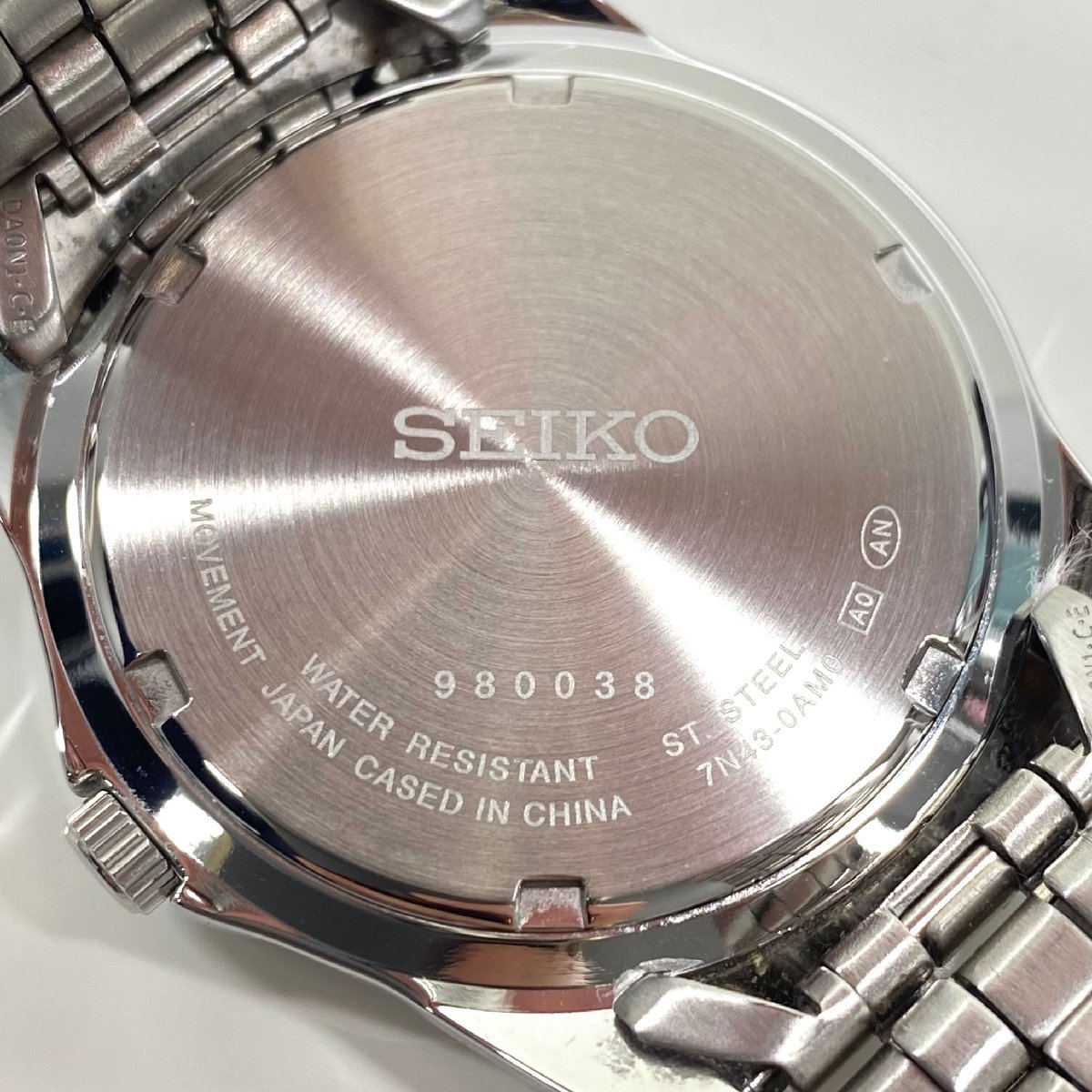 9】稼動品 SEIKO SPIRIT SCXC007 スピリット メンズ 腕時計 9】稼動品 SEIKO SPIRIT SCXC007 スピリット メンズ 腕時計