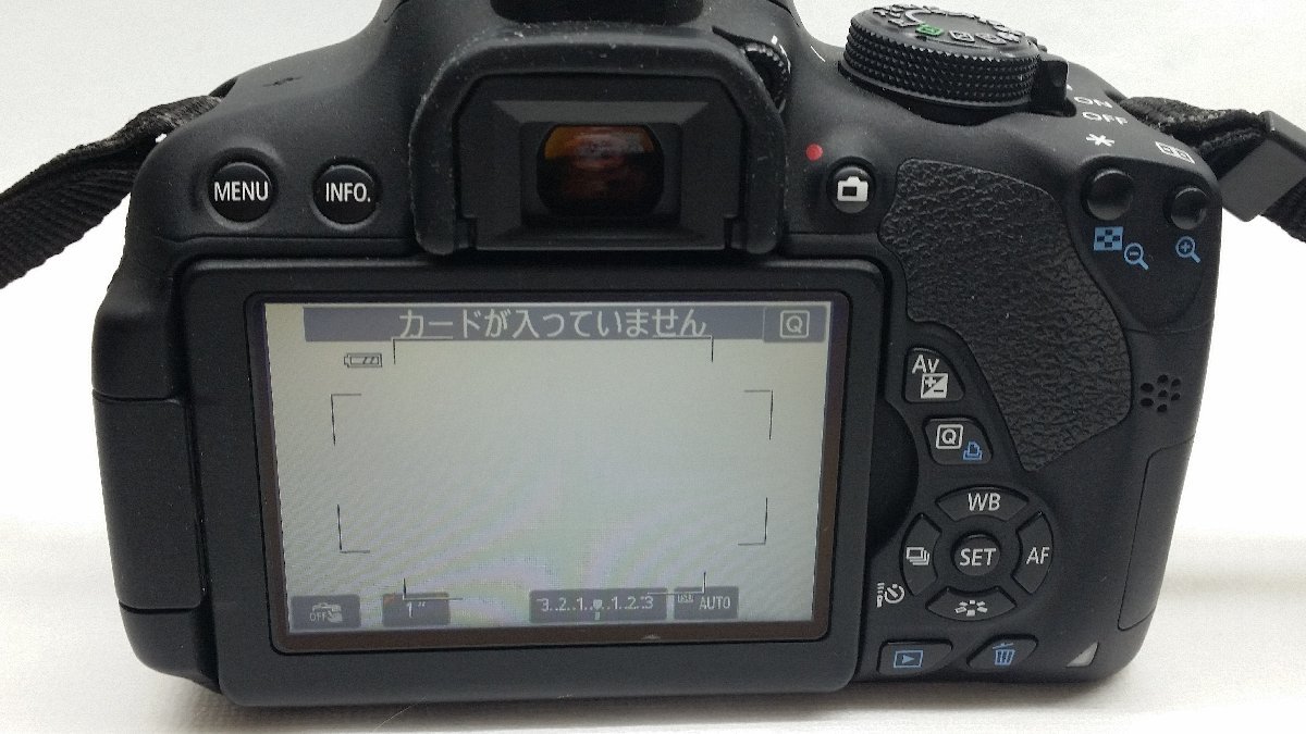 稼動品 Canon キャノン EOS Kiss X7i イオス キス EF-S 18-55 IS STM デジタル一眼 ボディ レンズ キット_画像5