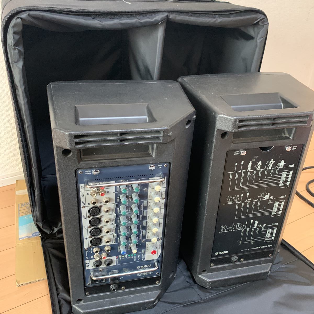 WEB限定デザイン 【GW割引中!】YAMAHA STAGEPAS 300(ケース