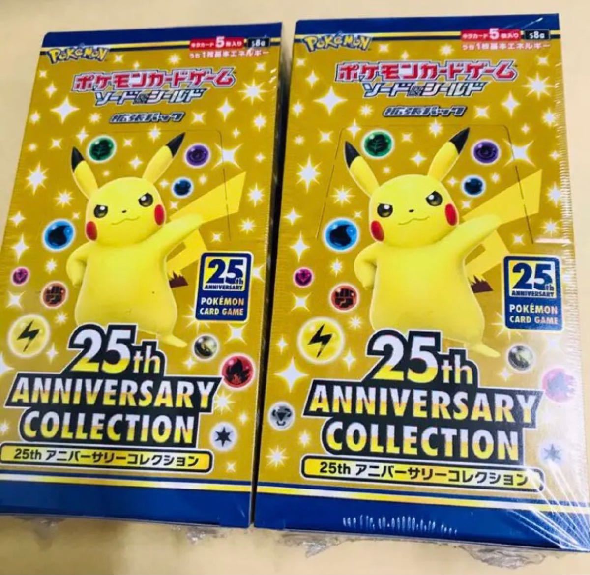 新品未開封 ポケモンカード 25th ANNIVERSARY COLLECTION 2BOX