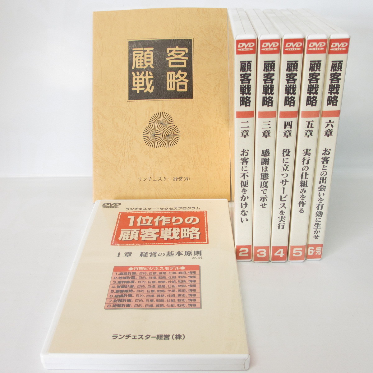 ランチェスター・サクセスプログラム 1位作りの顧客戦略 DVD 6巻完
