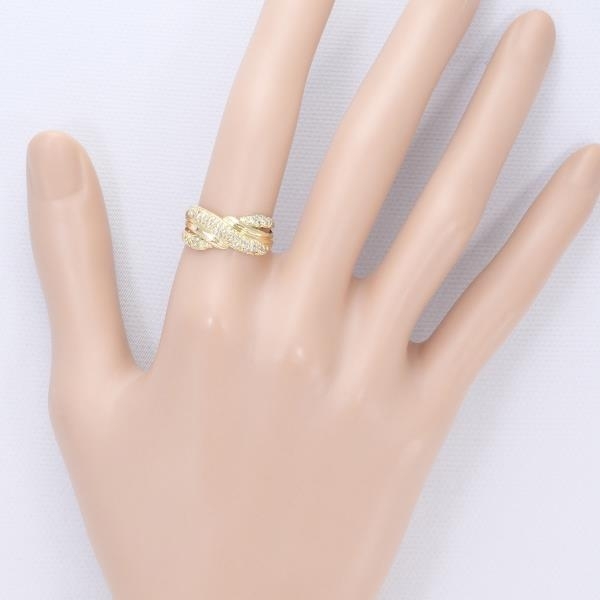 アクセサリーPt850 ダイヤモンドリング 0.09ct サイズ9号 3.9g 送料