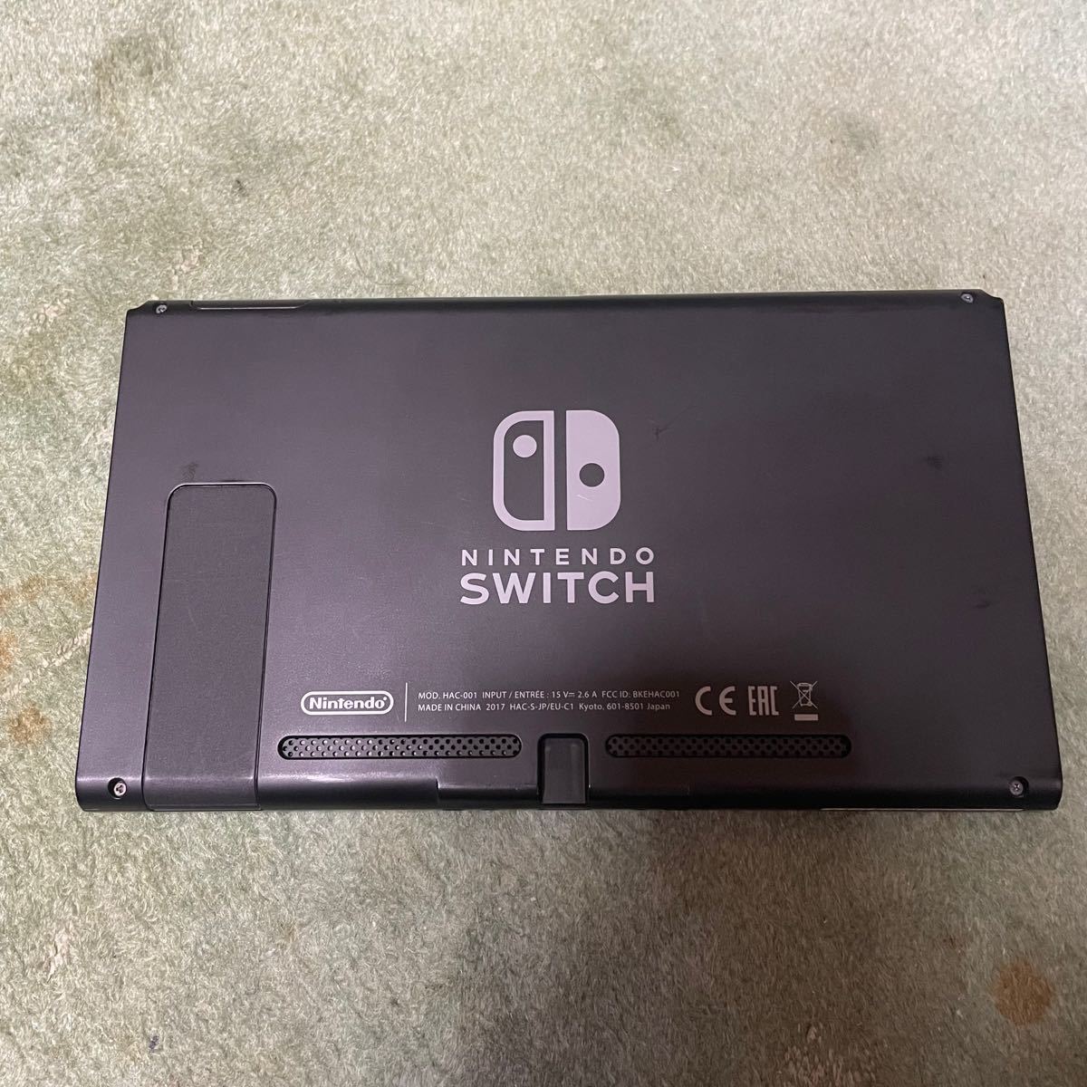 未対策機】ニンテンドースイッチ 初期型 HAC-001 本体のみ 画面 XAJ Nintendo Switch Switch本体 任天堂 ゲーム機 