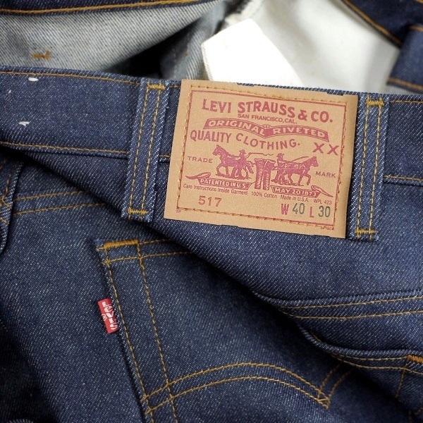 送料無料 デッドストック 80s Levis 517 ビンテージ リーバイス ブーツ