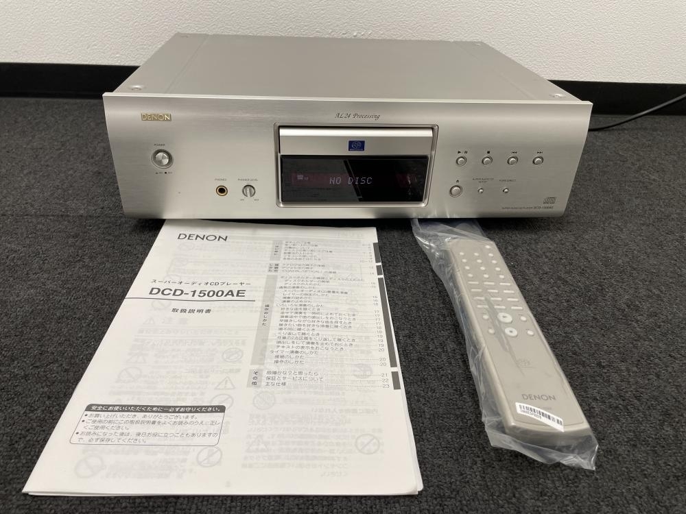 お得得価 DENON - DENON DCD-1500AE CDプレーヤーの通販 by やふたろう