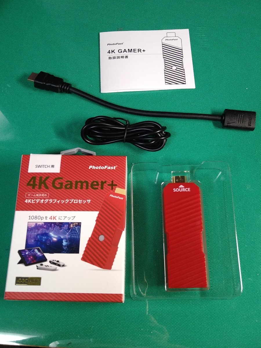 ジー・ワーカー(G.WORKER) 4k アップコンバーター Photofast 4K Gamer+　使用期間小　美品