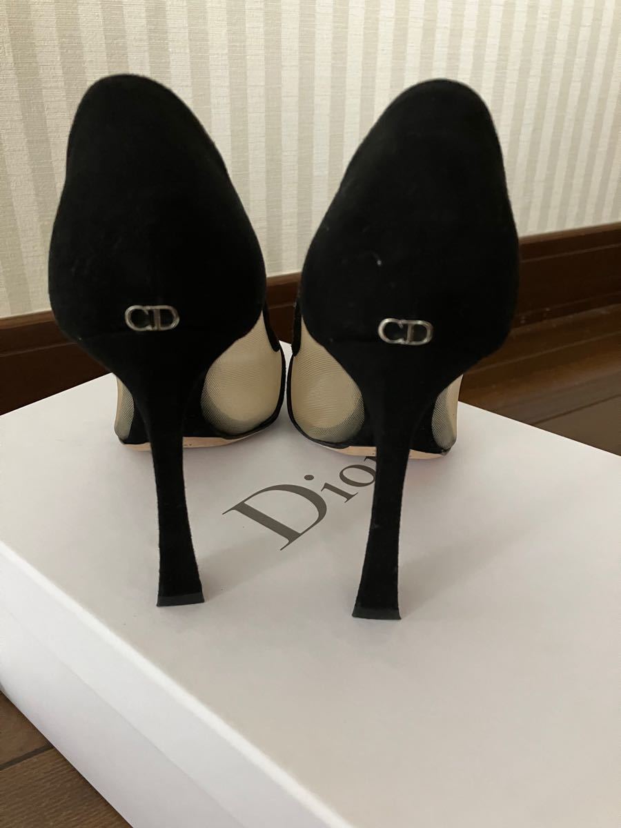 Dior クリスチャンディオール パンプス サンダル 黒