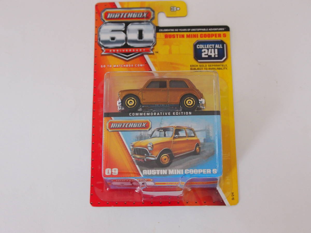 MATCHBOX マッチボックス 60 Anniversary 09 AUSTIN MINI COOPER S_画像1