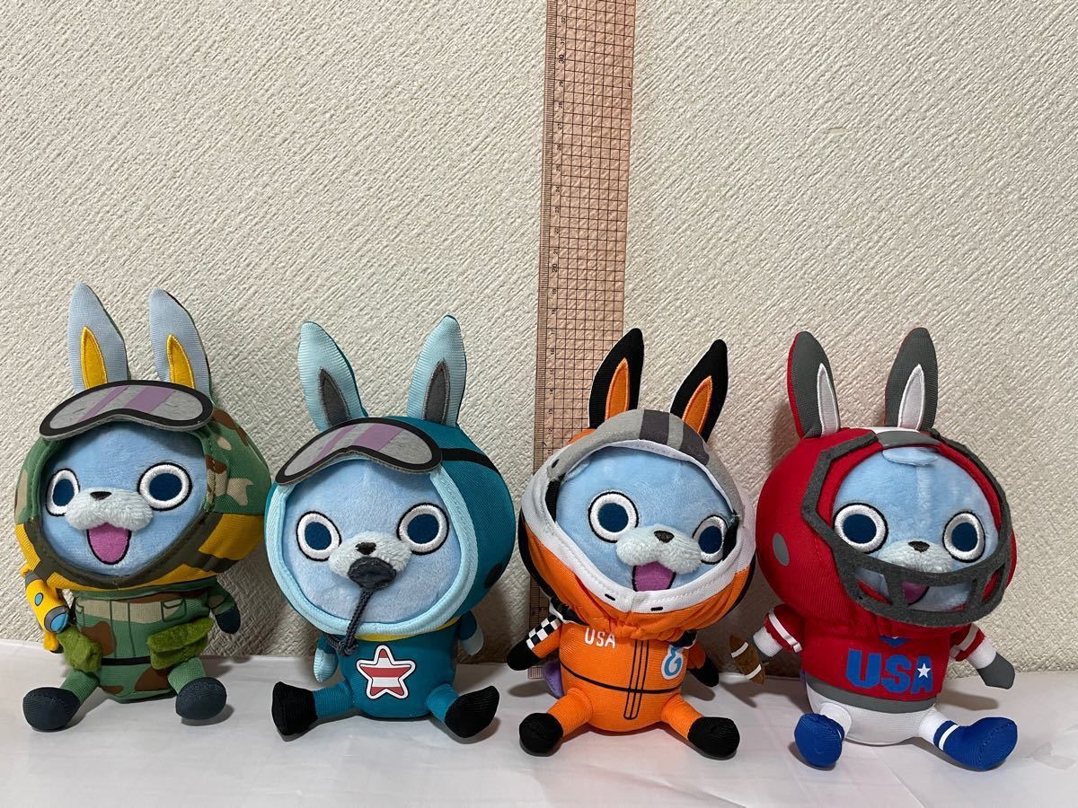 妖怪ウォッチ うさぴょん ぬいぐるみ 4体 +おまけ|Yahoo 妖怪ウォッチ うさぴょん ぬいぐるみ 4体 +おまけ|Yahoo