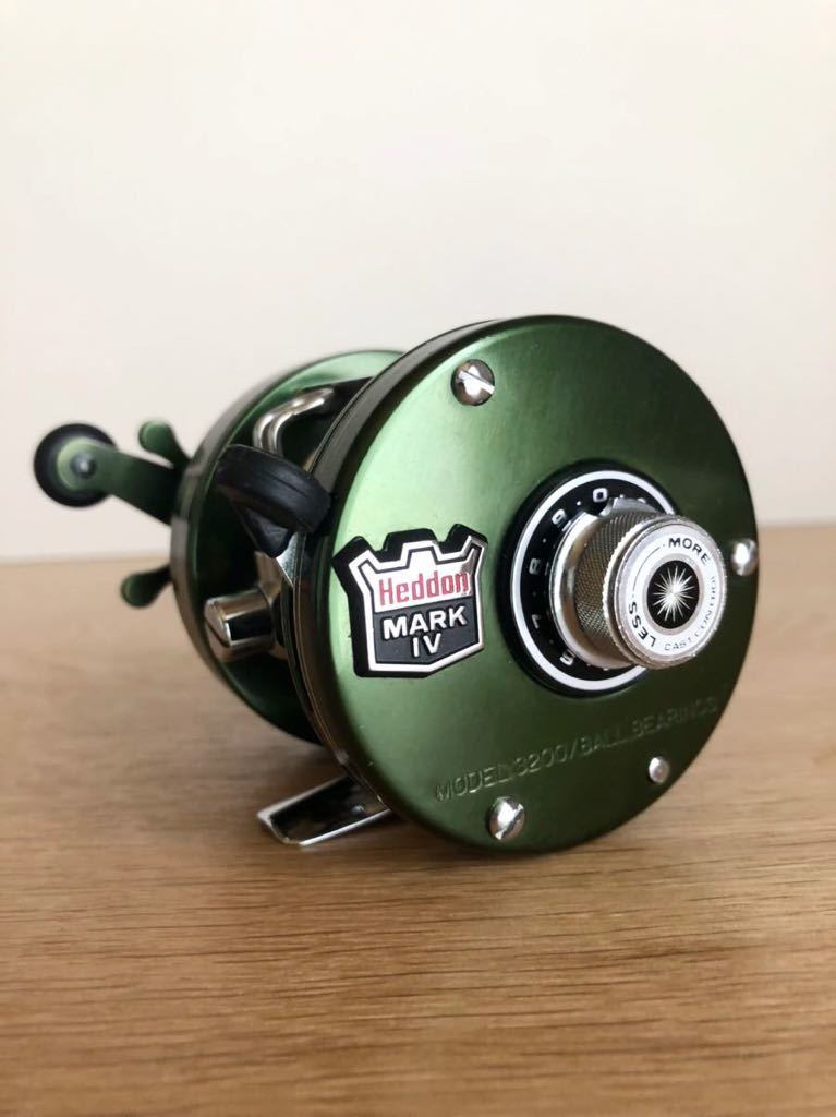 美品 レア ビンテージ Heddon Mark Ⅳ ヘドン マーク 4 ベイトリール