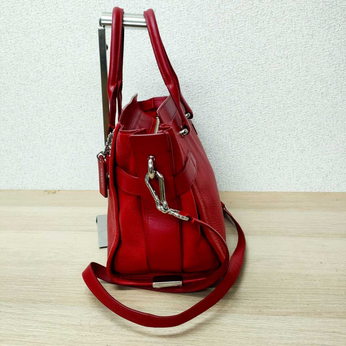 SEAL限定商品】 極美品 COACH コーチ 2wayバッグ パンチング レザー