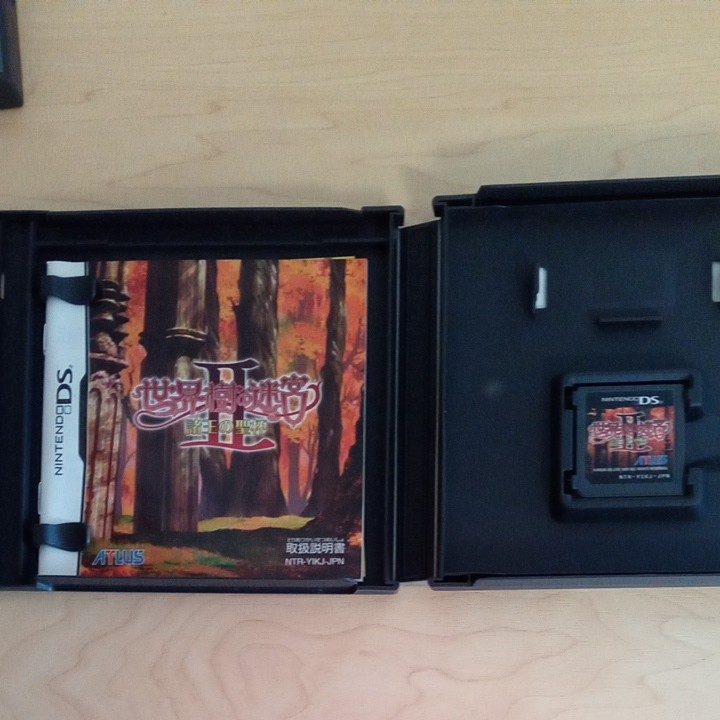 世界樹の迷宮 世界樹の迷宮II  DS ソフト