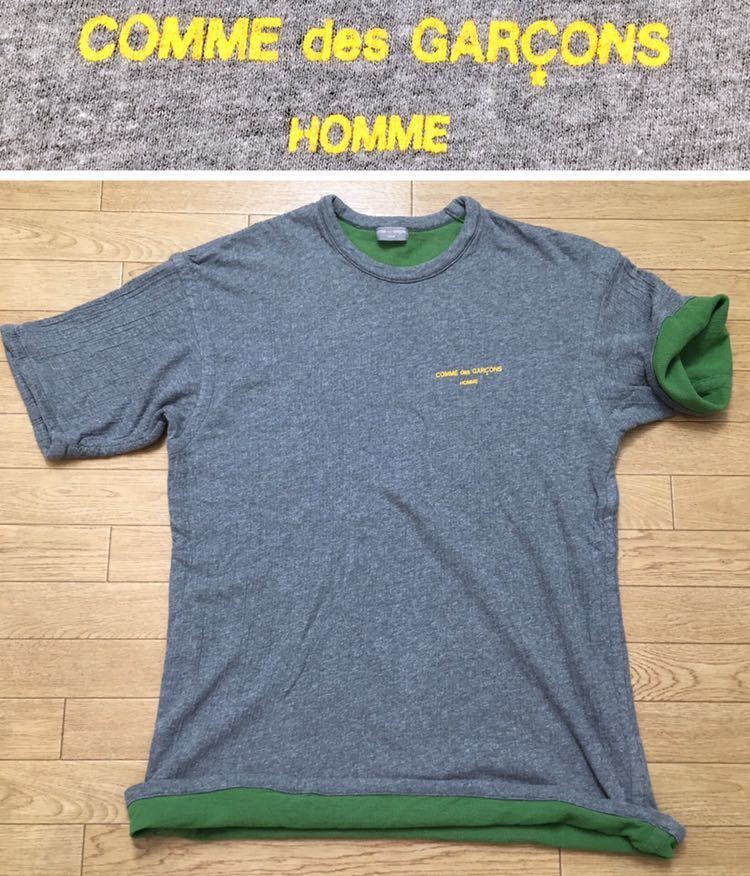 ○田中啓一 オム ロゴ Tシャツ コムデギャルソン シャツ comme des
