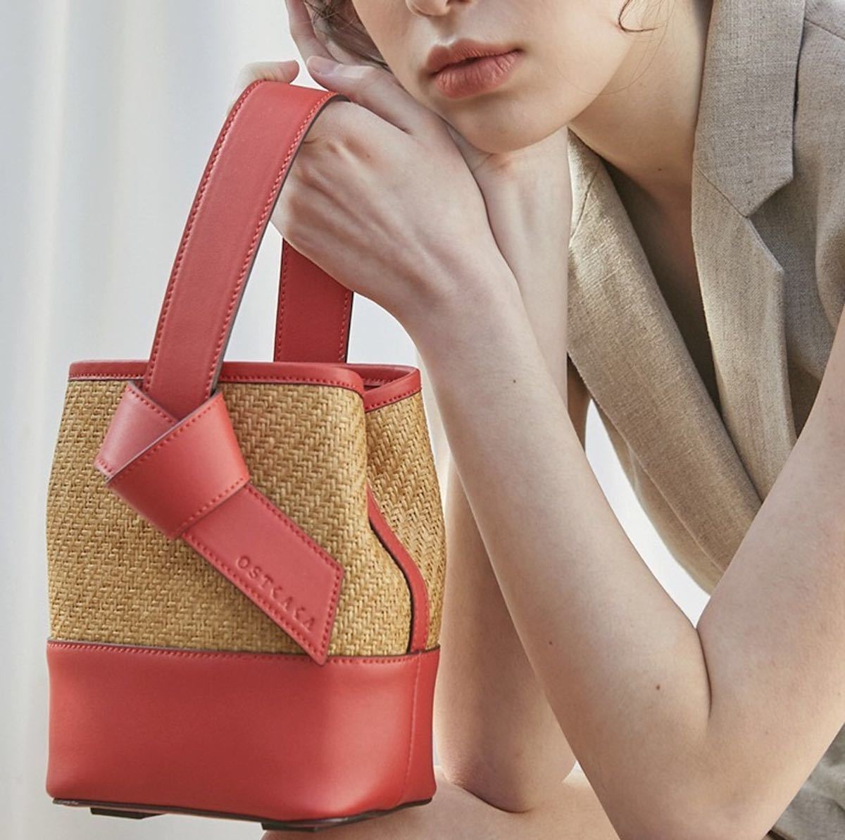 美品】OSTKAKA LYCKA MINI RATTAN かごバッグ・ショルダーバッグ | www
