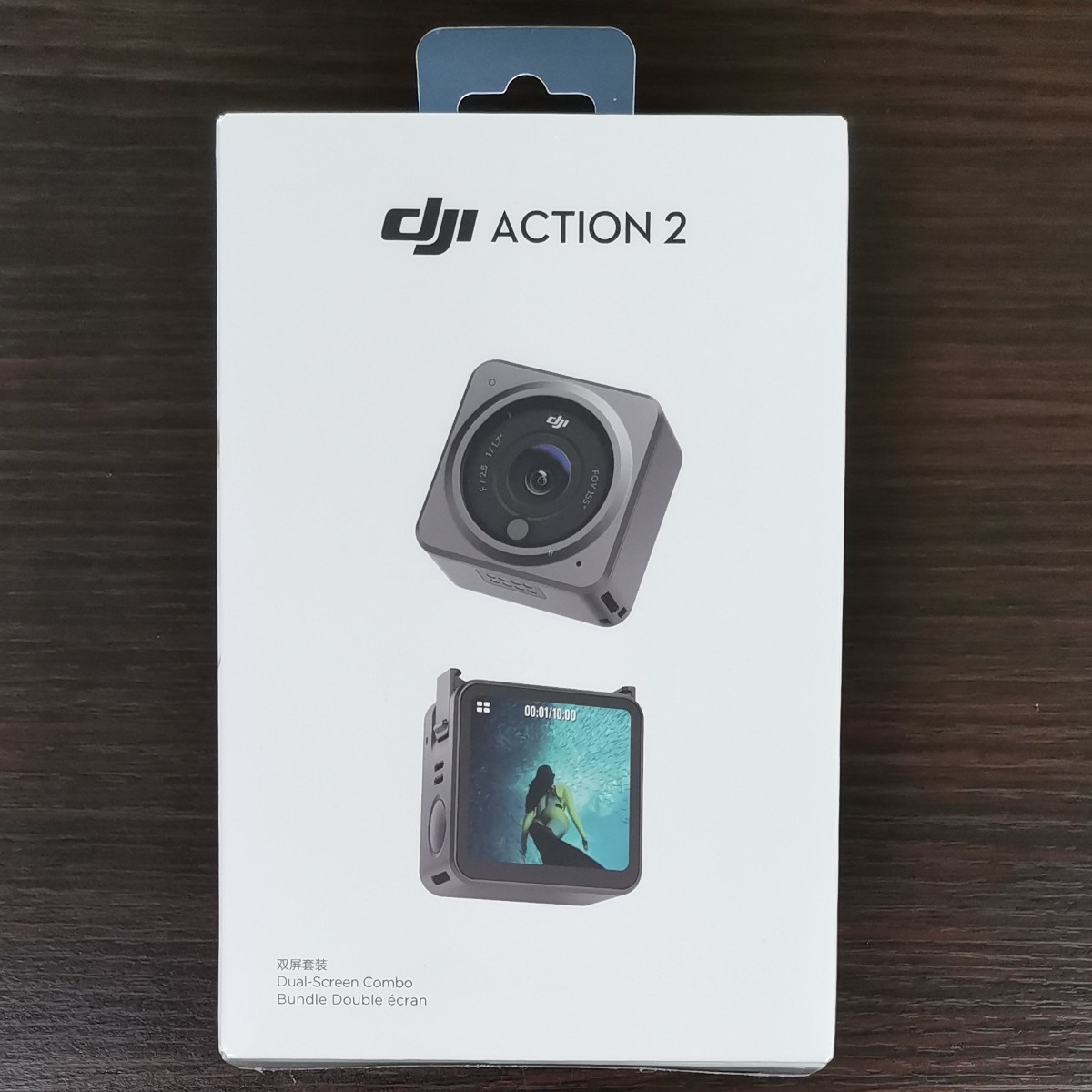【新品未開封】DJI Action 2 Dual Screenコンボ　 デュアルスクリーン ビデオカメラ 4K/120fp