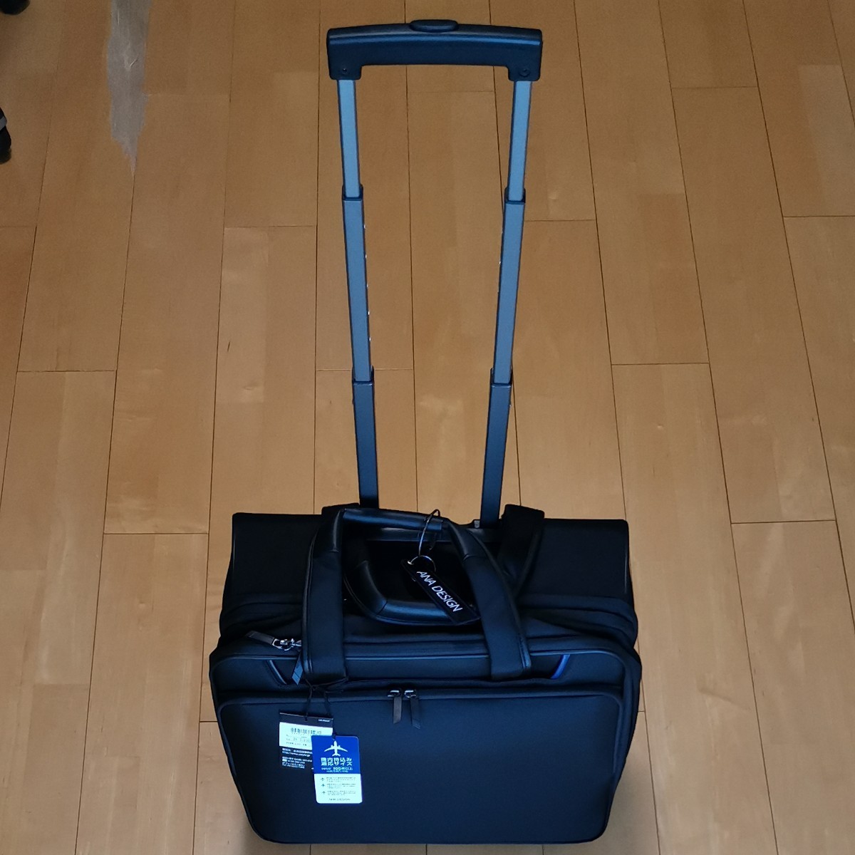 新品】ANA DESIGN 横型2輪エクスパンダブルソフトキャリーバッグ 新品】ANA DESIGN 横型2輪エクスパンダブルソフトキャリーバッグ
