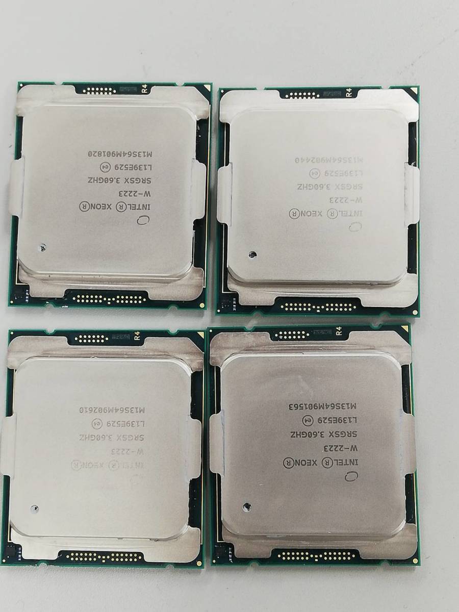 入手困難　Intel Xeon Processor W-2223　Cascade Lake　LGA2066　3.6GHz_画像3