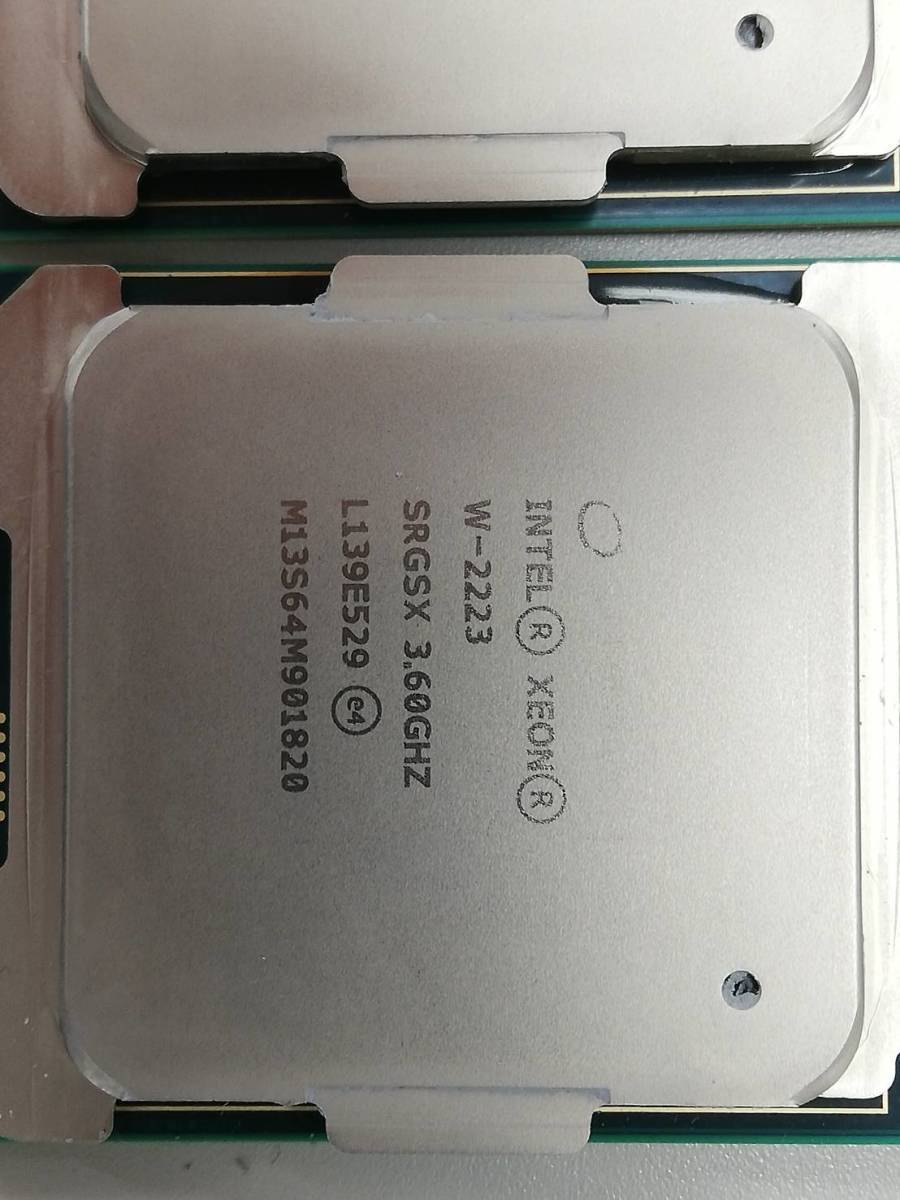 入手困難　Intel Xeon Processor W-2223　Cascade Lake　LGA2066　3.6GHz_画像2