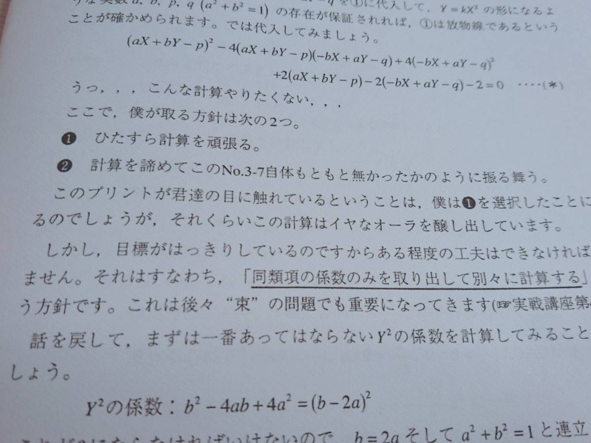 鉄緑会　大阪校　高2数学A1　補助プリント集　フルセット　数学重要事項　上位クラス専用　駿台　河合塾　東進